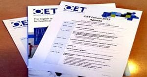 The Occupational English Test (OET) Forum 2015 The Occupational English Test (OET) Forum 2015